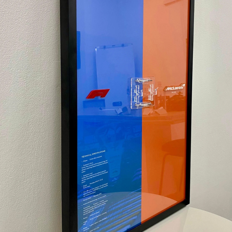 Quadro de Acrílico - Fórmula 1 McLaren MCL35 - 3