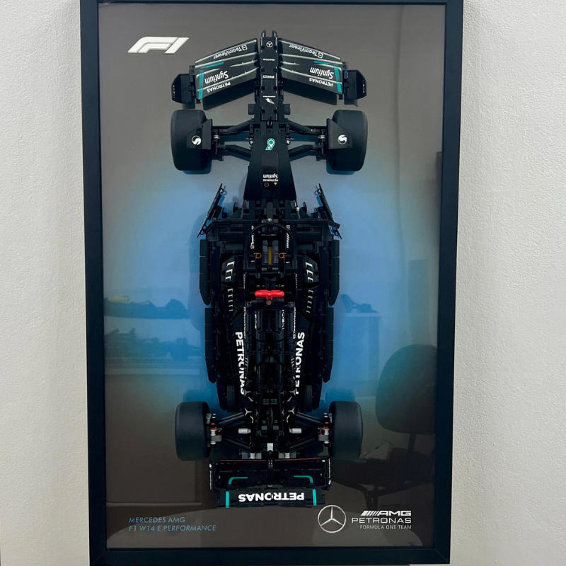 Quadro Fórmula 1 Mercedes W14 - 6